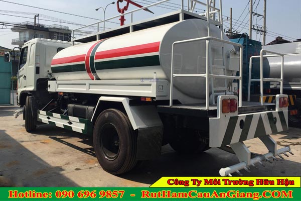 Thuê xe bồn chở nước rửa đường tại An Giang